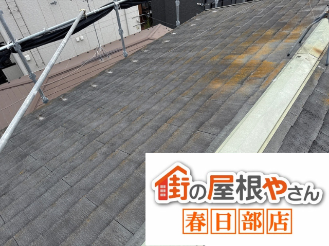 越谷　屋根カバー工事　フックシングル